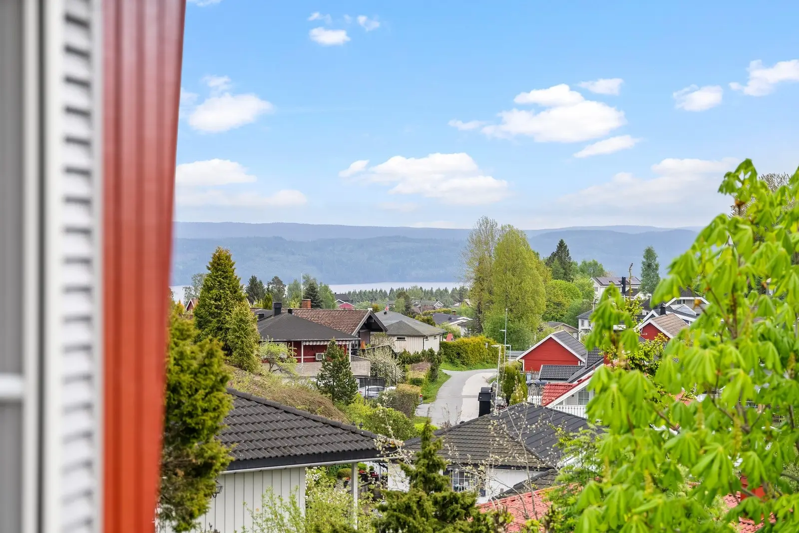 Utsyn over nærområdet.