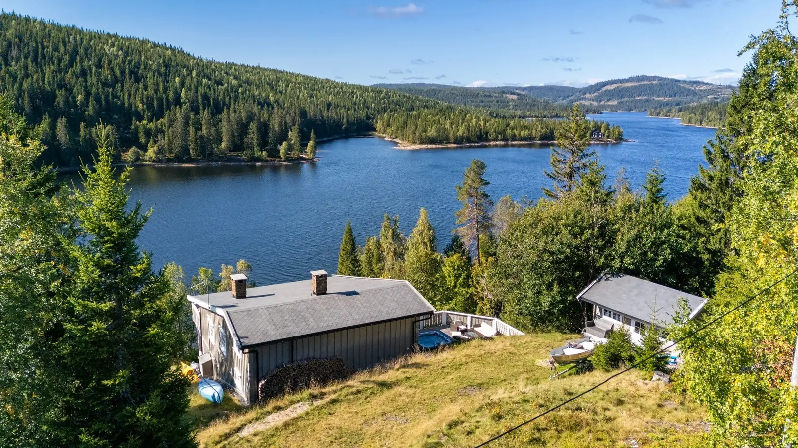 Mylla er et godt utgangspunkt for kanoturer i Nordmarka. Området er et sant eldorado for naturelskere, og her kan du lett finne roen i en el