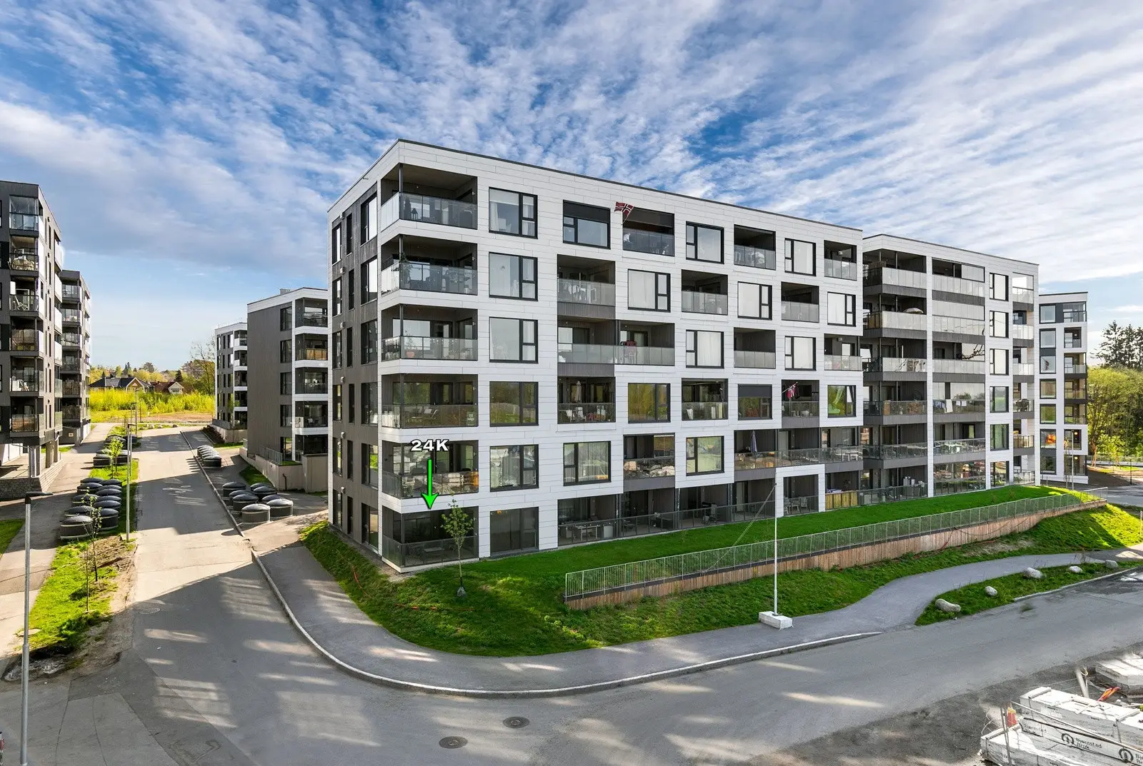 Veldrevet sameie bestående av 53 seksjoner