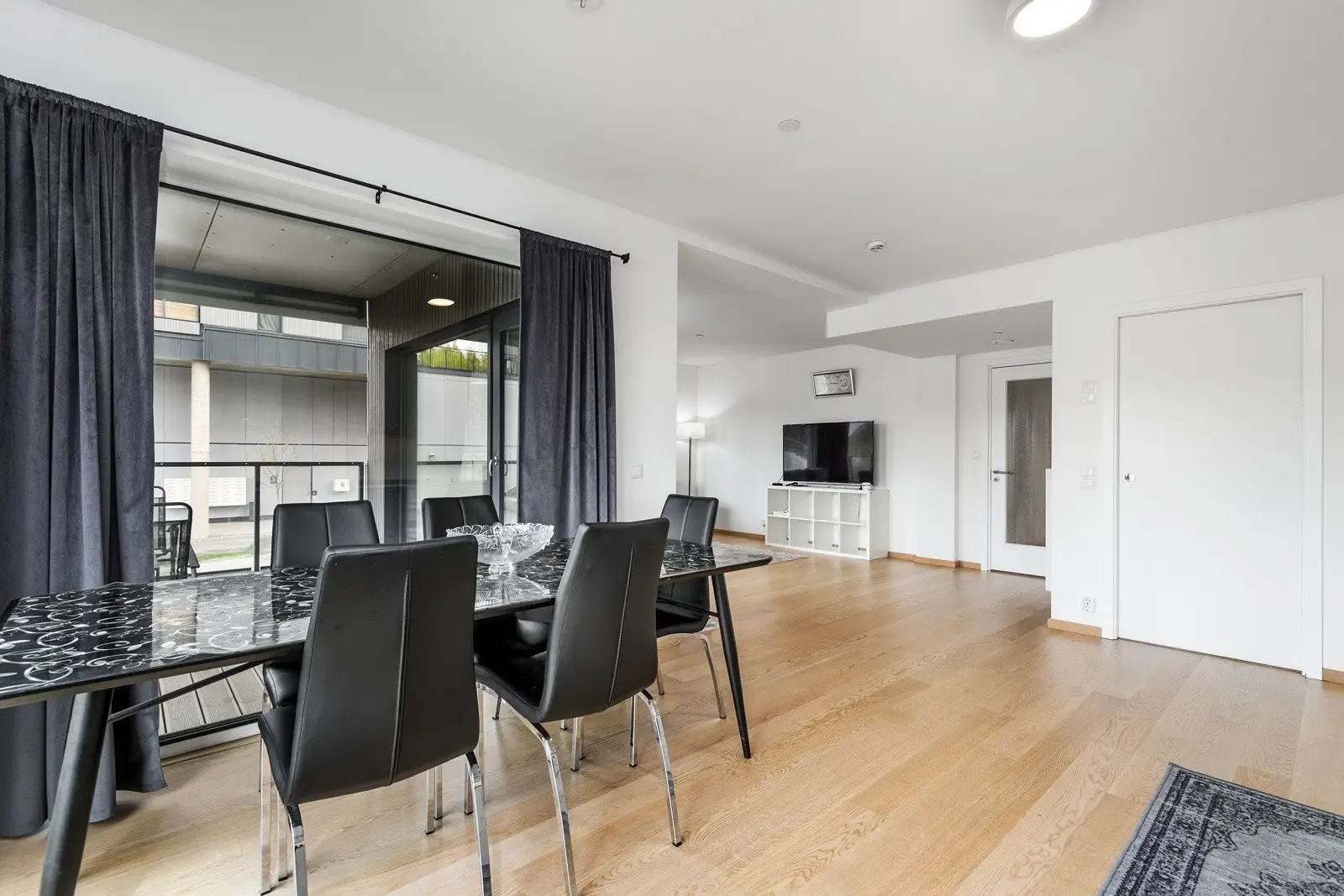 Her kan mange hyggelige middager tilbringes med venner og familie