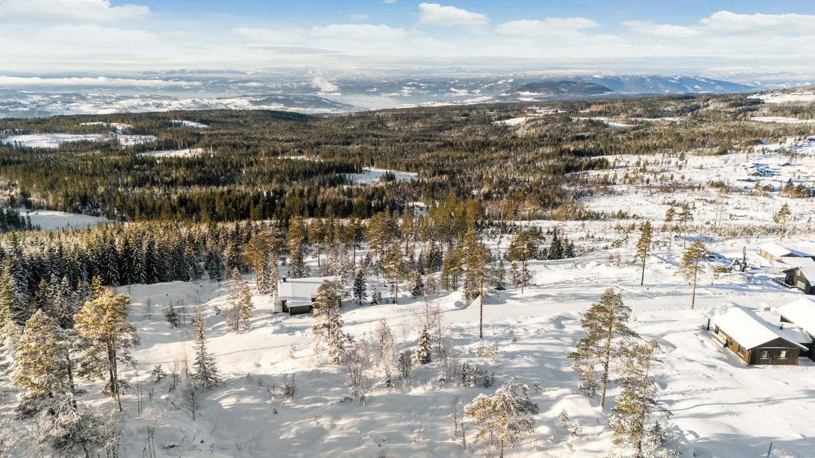 Bygg din drømmehytte i naturskjønne omgivelser! Løypenettet i umiddelbar nærhet fra eiendommen
