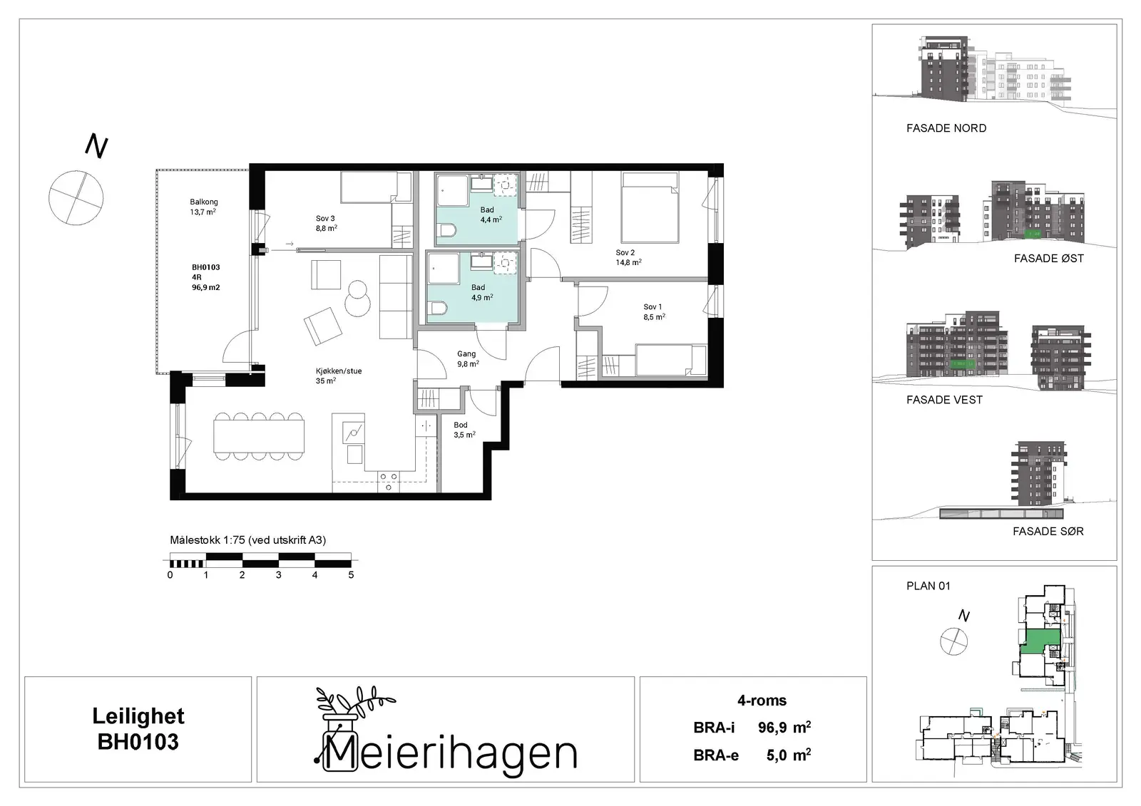 Plantegning - BH0103