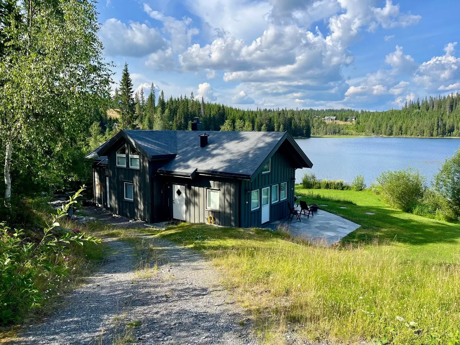 Kjøremulighet med til hytta. Bilde fra selger.